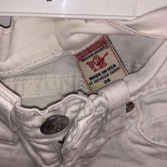 White true religion women’s jeans. - Picture 4 of 9